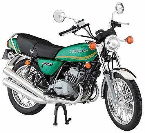 Hasegawa 1/12 Scale Motor Cycle Kawasaki Kh250-b3 / B5 Plastic Model Kit