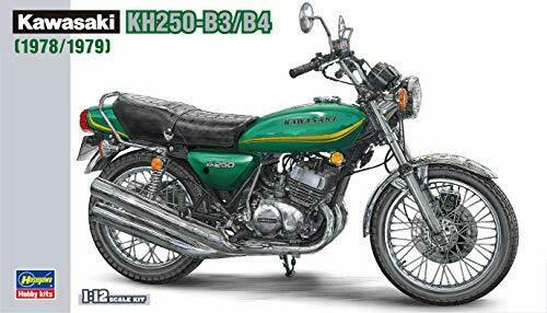 Hasegawa 1/12 Scale Motor Cycle Kawasaki Kh250-b3 / B5 Plastic Model Kit