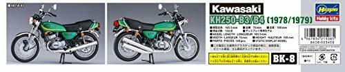 Hasegawa 1/12 Scale Motor Cycle Kawasaki Kh250-b3 / B5 Plastic Model Kit
