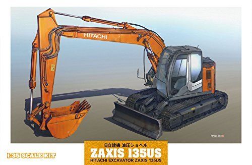 Hasegawa 1/35 Hitachi Excavator Zaxis 135us Model Kit