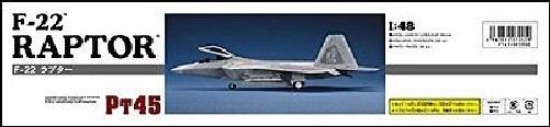 Hasegawa 1/48 F-22a Raptor Model Kit