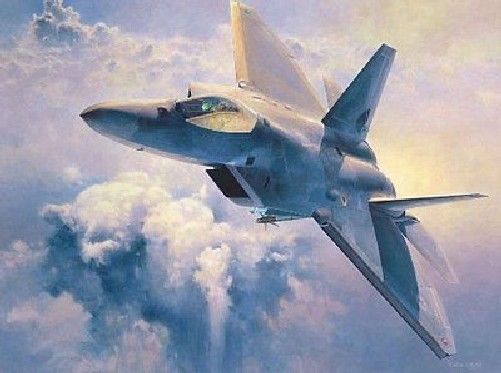 Hasegawa 1/48 F-22a Raptor Model Kit