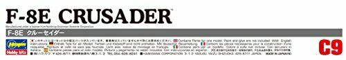 Hasegawa 1/72 Us Navy F-8e Crusader Model C9 Hac09