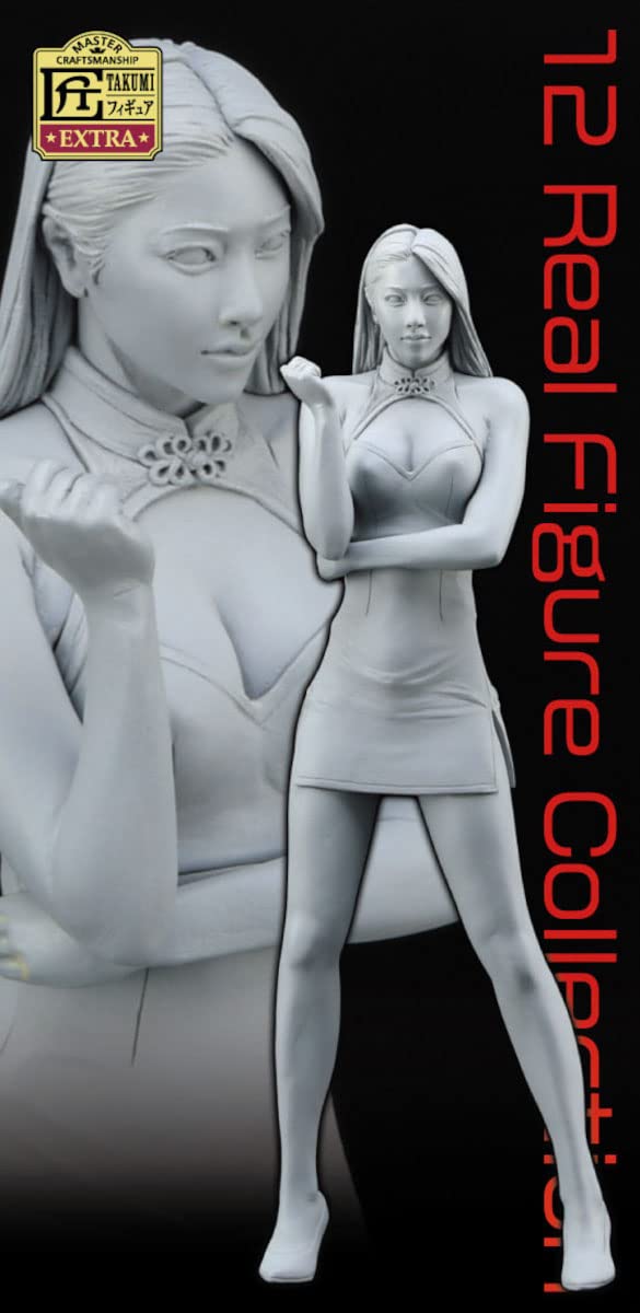 HASEGAWA 1/12 Real Figure Collection No.23 China Dress Resin Figure Kit