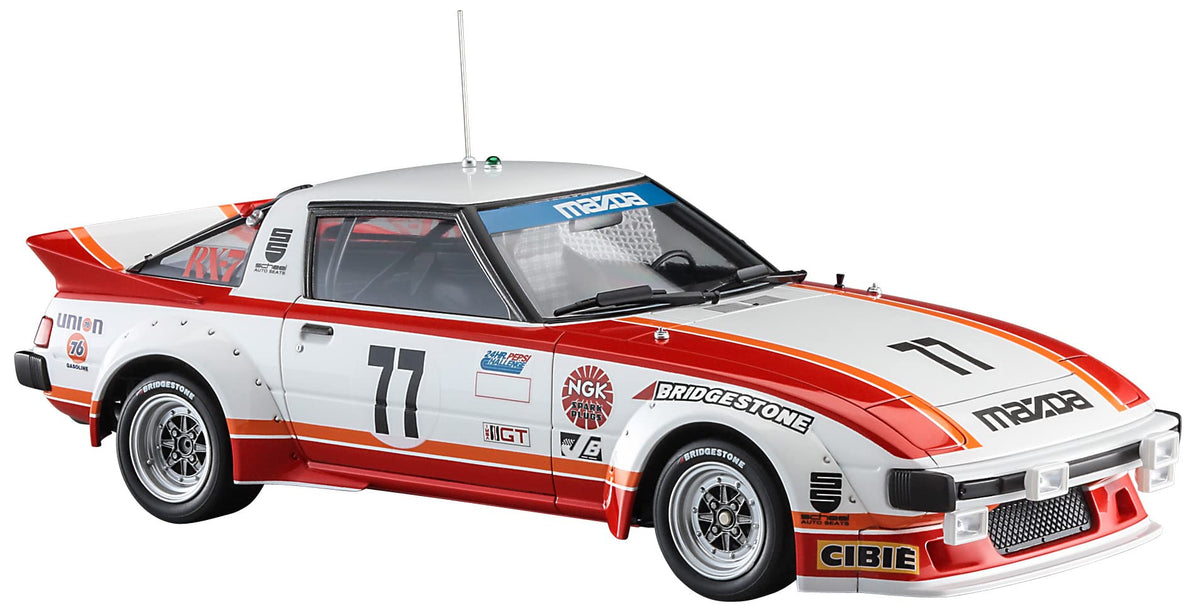 HASEGAWA 1/24 Mazda Savannah Rx-7 Sa22C 1979 Daytona Car No.77 Plastic Model