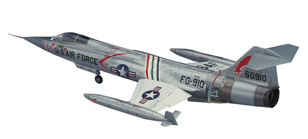 Hasegawa 1/48 Us Air Force F-104C Starfighter Plastic Model Pt19