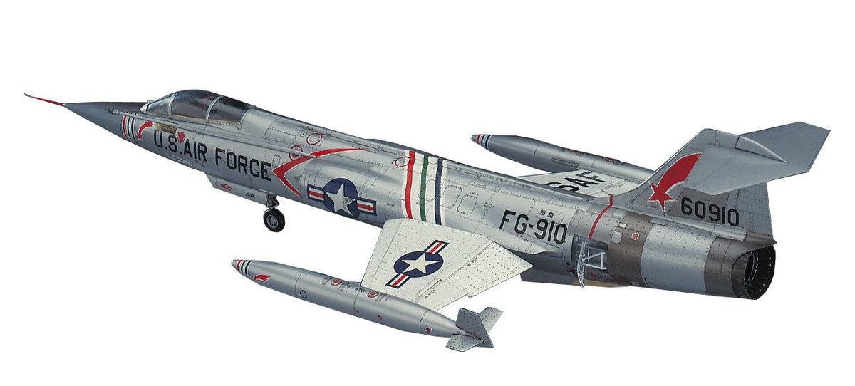 Hasegawa 1/48 Us Air Force F-104C Starfighter Plastic Model Pt19
