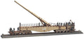 HASEGAWA Mt58 German Railway Gun K5 E Leopold With Figure 1/72 Scale Kit
