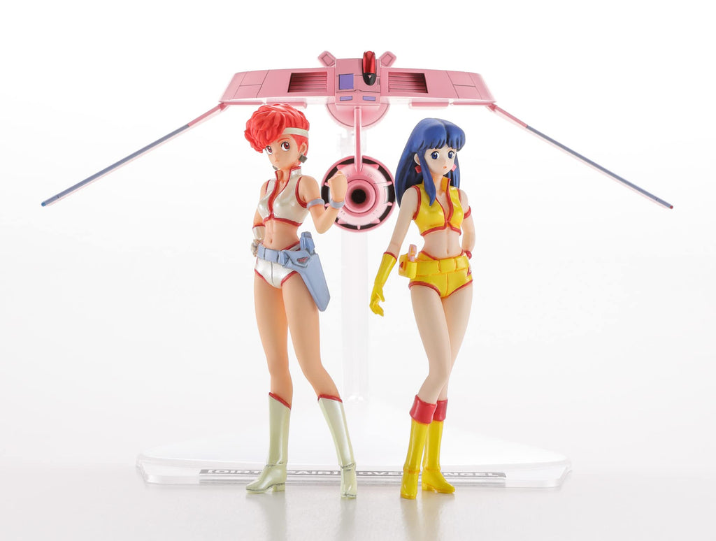 HASEGAWA 1/20 'Dirty Pair' Kay & Yuri W/Lovely Angel 1/300 Plastic Model