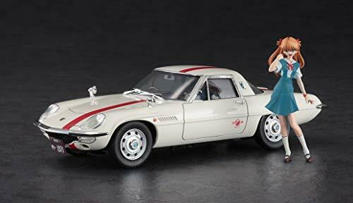 Hasegawa Evangelion Nerv Officer For Cars 1/24 Plastic & Asuka Langley