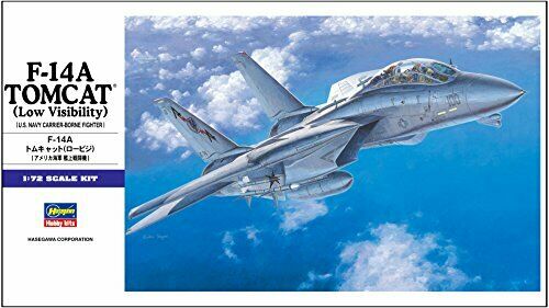 Hasegawa F-14a Tomcat Low Visibility Plastic Model