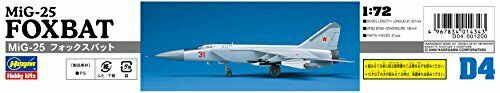 Hasegawa Mig-25 Foxbat Plastic Model