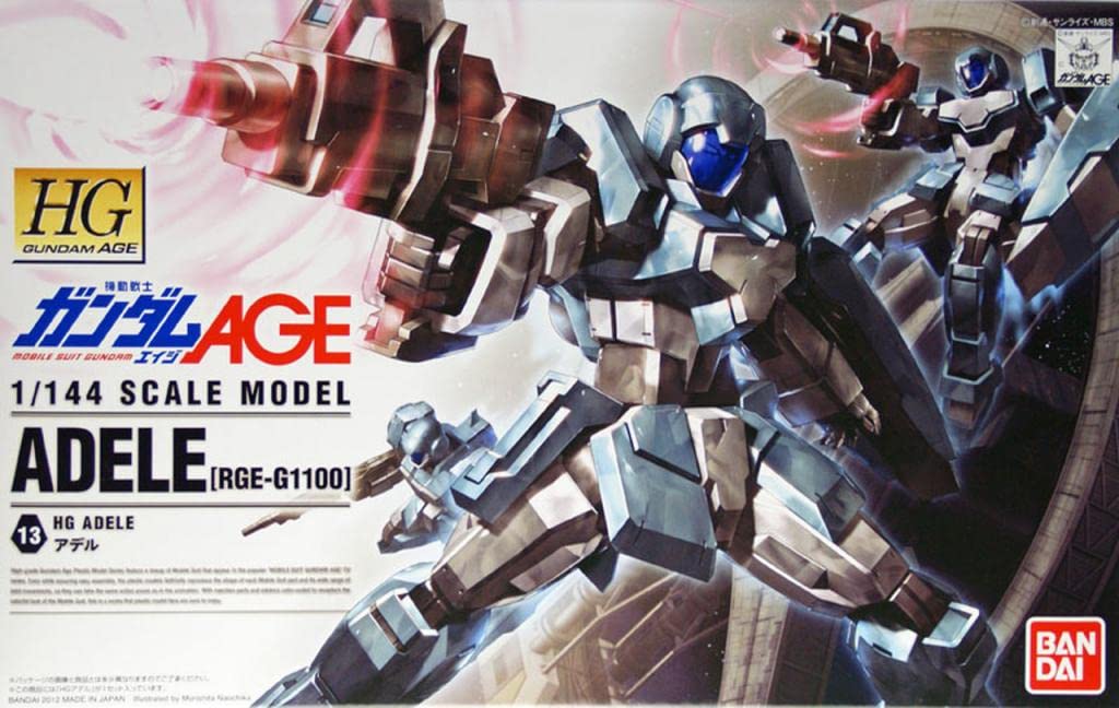 Hg 1/144 Adele Plastic Model From  Mobile Suit Gundam Age