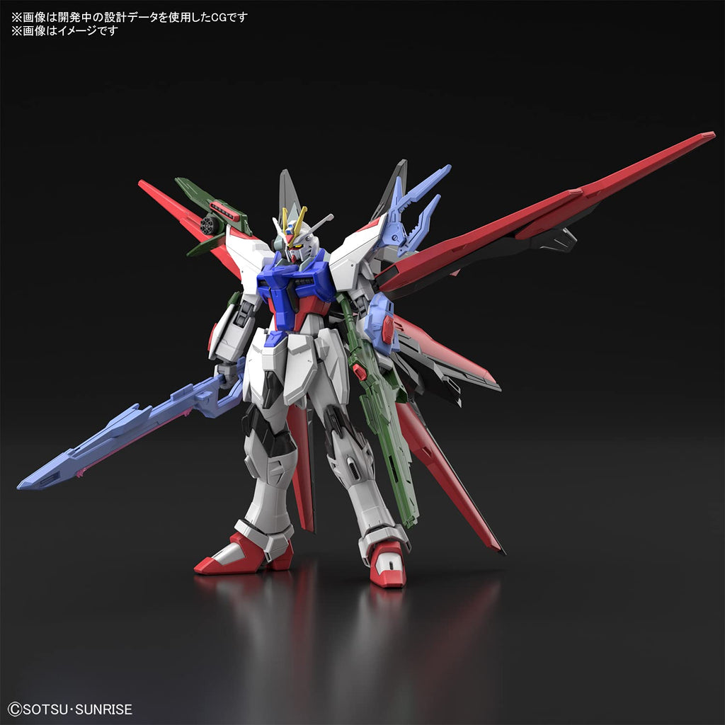 BANDAI Gundam Breaker Battlogue Hg 1/144 Gundam Perfect Strike Freedom Plastic Model