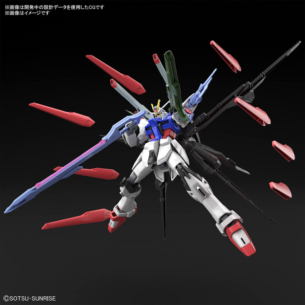 BANDAI Gundam Breaker Battlogue Hg 1/144 Gundam Perfect Strike Freedom Plastic Model