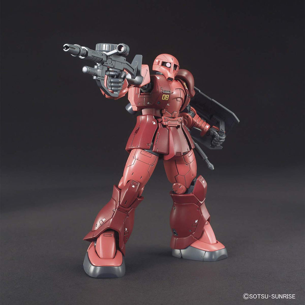 BANDAI Gundam The Origin 015 Ms-05 Zaku I Char Aznable 1/144 Scale Kit