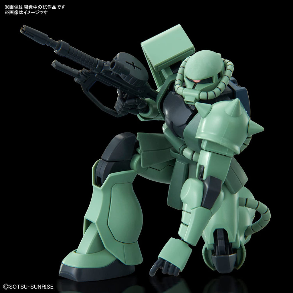 BANDAI Hguc 1/144 Zaku Ii Plastic Model Mobile Suit Gundam