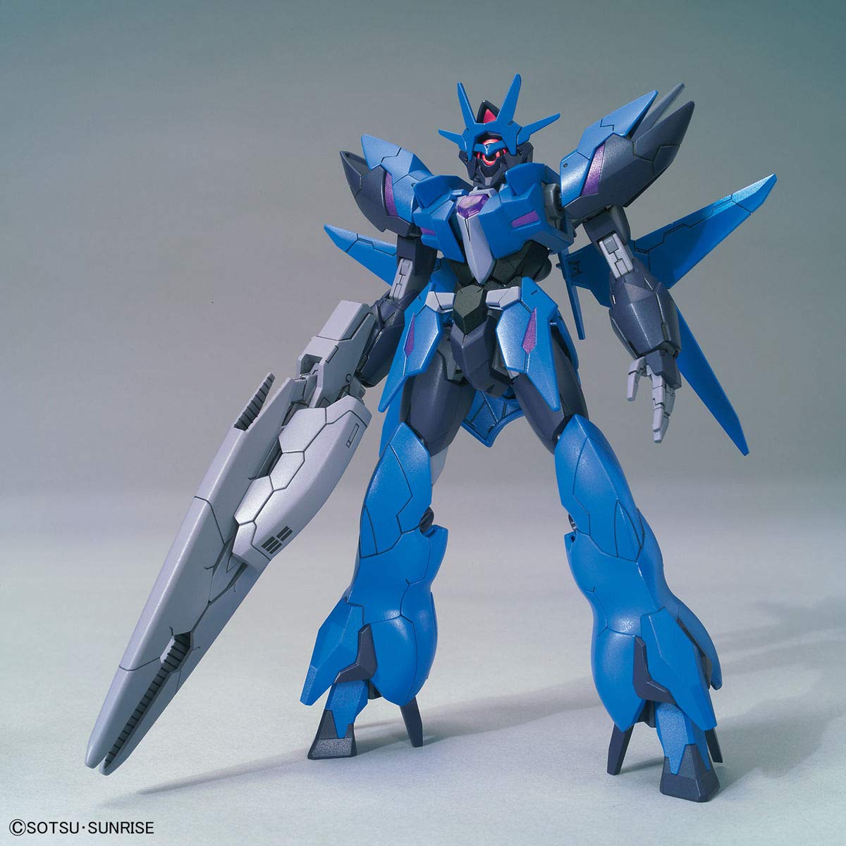 Hgbd:R Gundam Build Divers Re:Rise Ars Earthry Gundam 1/144 Scale Color-Coded Plastic Model