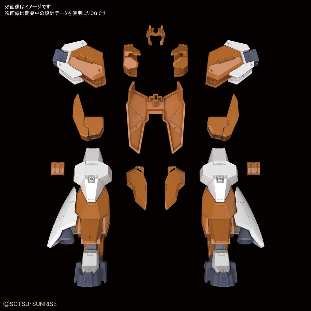 BANDAI Hg Gundam Build Divers Re:Rise 24 Saturnix Unit Hiroto'S Support Unit 1/144 Scale Kit