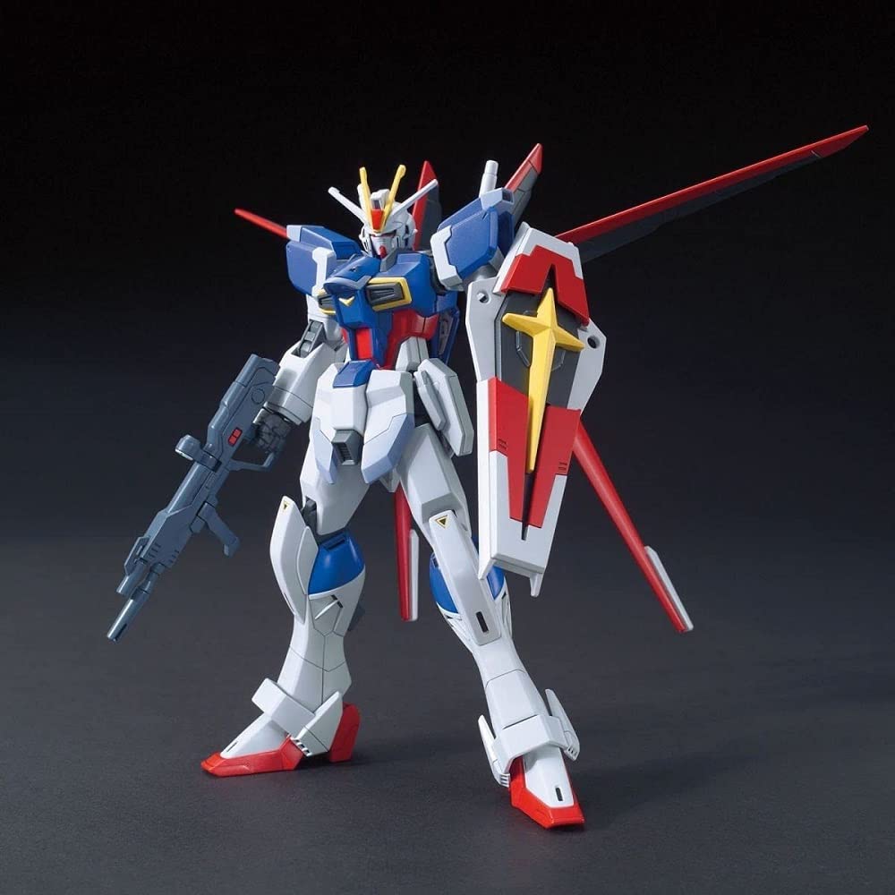 BANDAI Hguc 198 Gundam Zgmf-X56S/A Force Impulse Gundam 1/144 Scale Kit