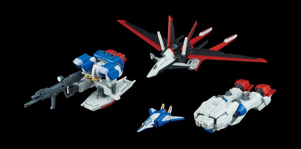 BANDAI Hguc 198 Gundam Zgmf-X56S/A Force Impulse Gundam 1/144 Scale Kit