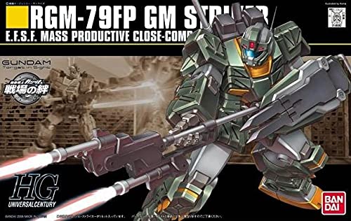 BANDAI Hguc 072 Gundam Rgm-79Fp Gm Striker 1/144 Scale Kit