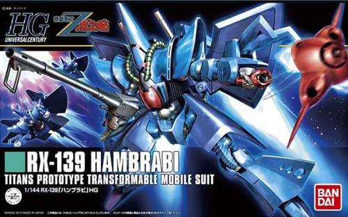 BANDAI Hguc 145 Gundam Rx-139 Hambrabi 1/144 Scale Kit