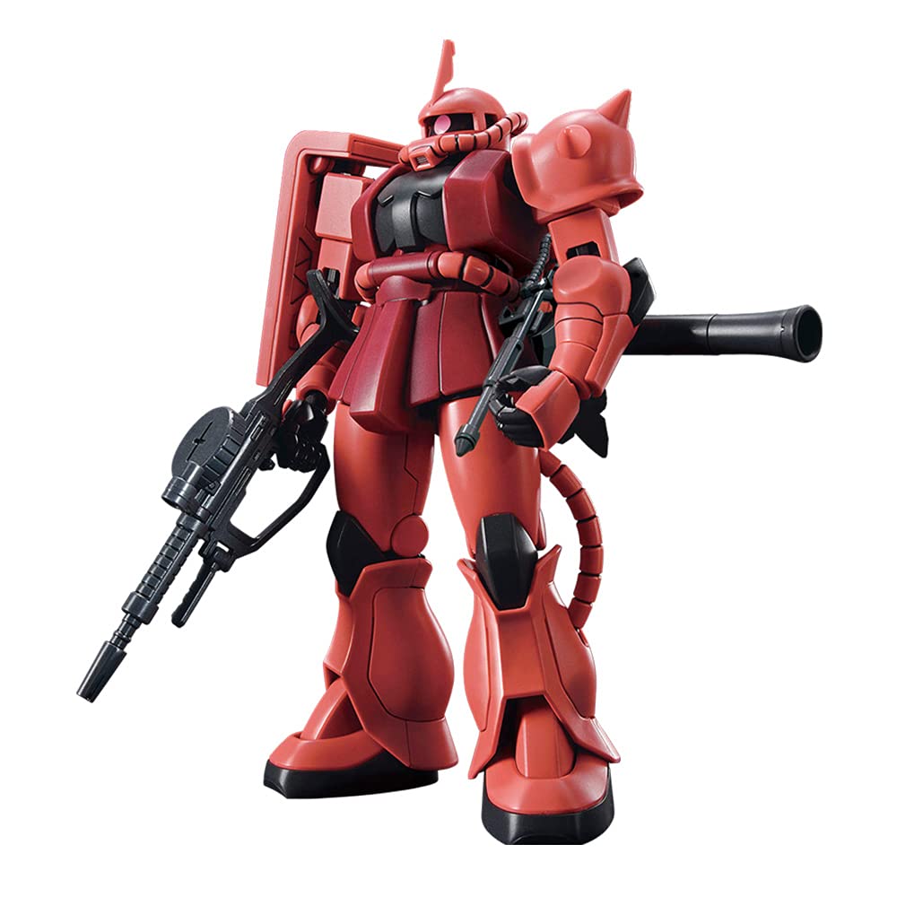 BANDAI Hguc 234 Gundam Char'S Custom Zaku Ii 1/144 Scale Kit