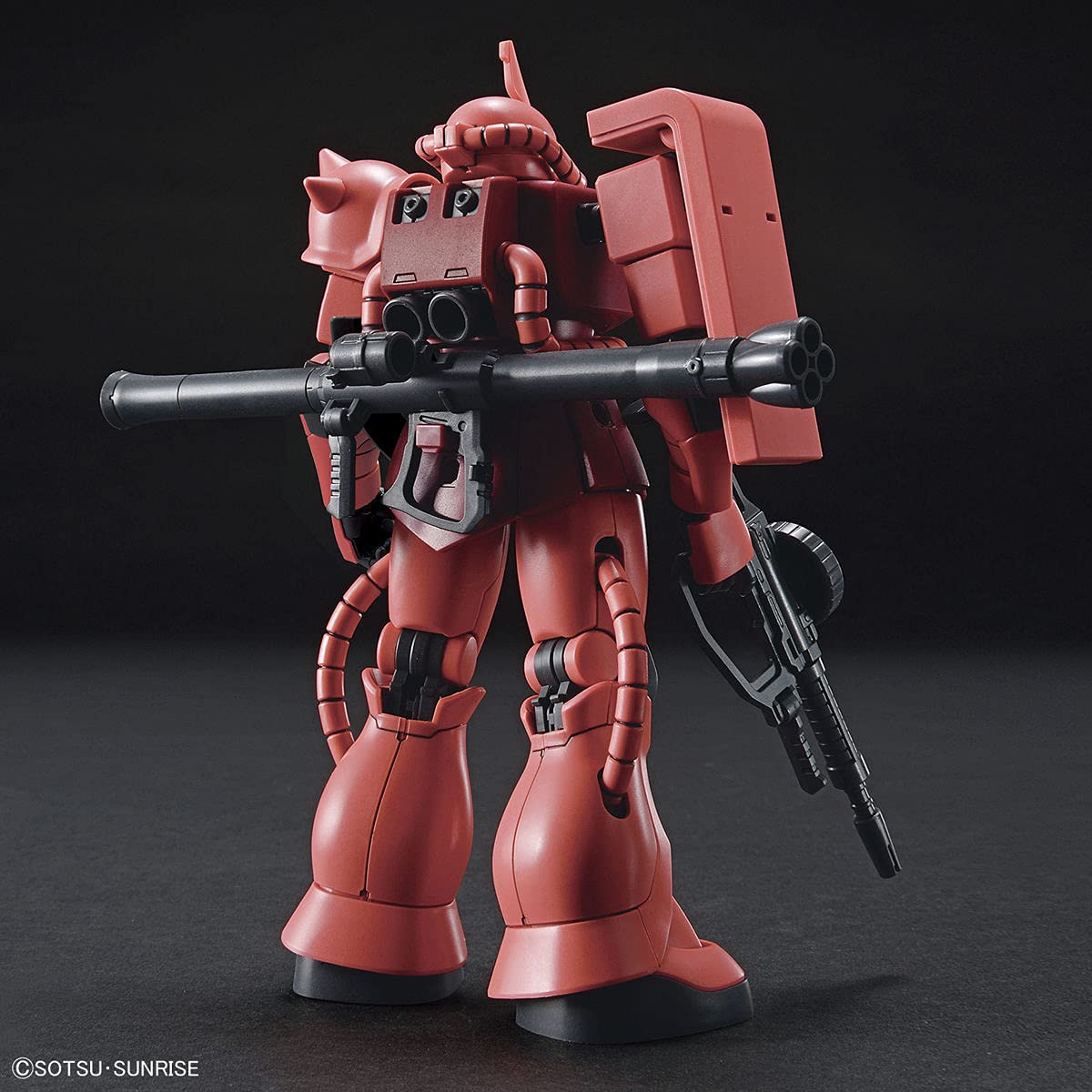 BANDAI Hguc 234 Gundam Char'S Custom Zaku Ii 1/144 Scale Kit