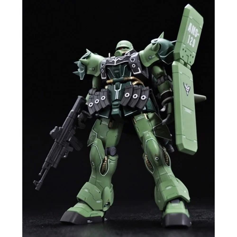 BANDAI Hguc 122 Gundam Ams-129 Geara Zulu Guards Type 1/144 Scale Kit