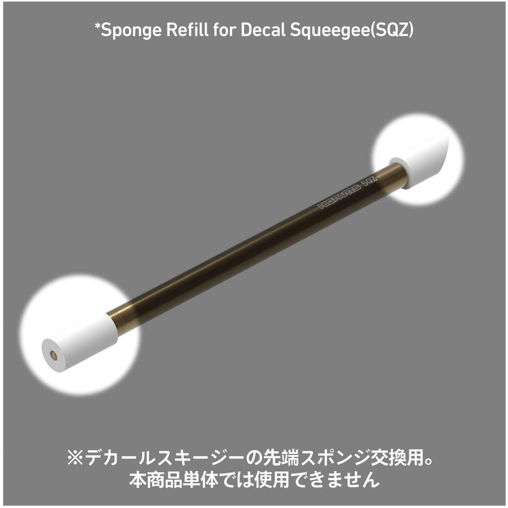 HIQPARTS Spare Sponge For Decal Squeegee X 10 Pieces