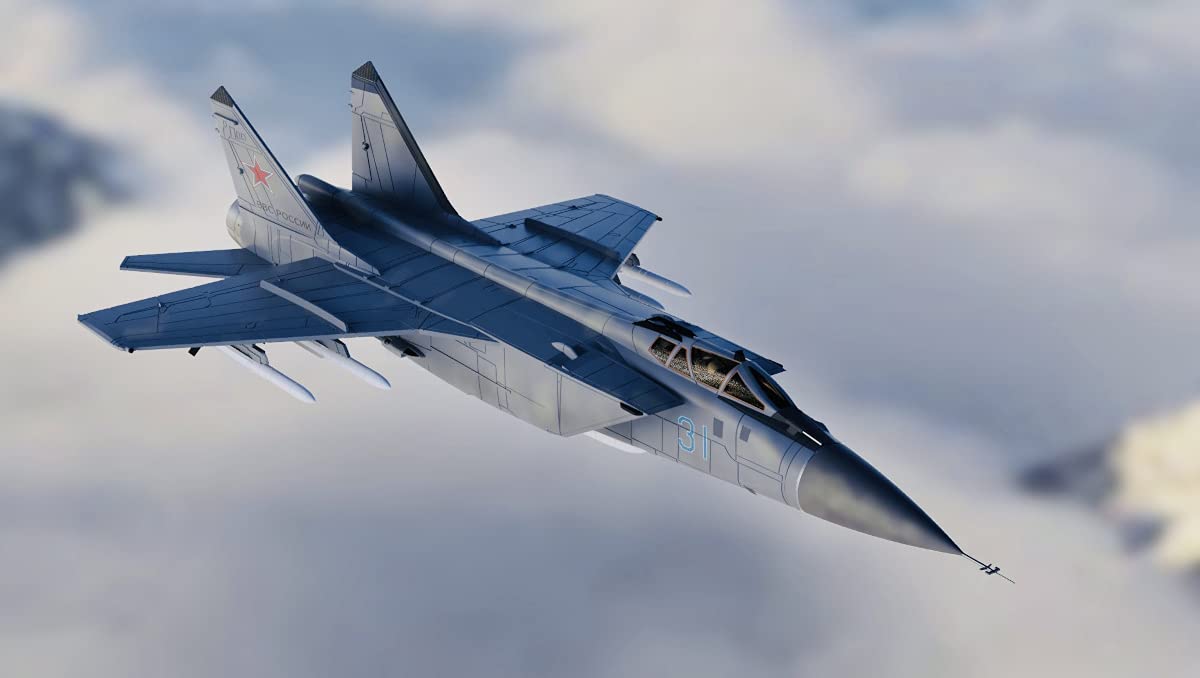 Hma 1/144 Japan Mig-31 Foxhound Plastic Model Kit