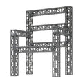 HOBBY BASE Ppc-K39Sv Steel Truss Set Silver Plastic Model
