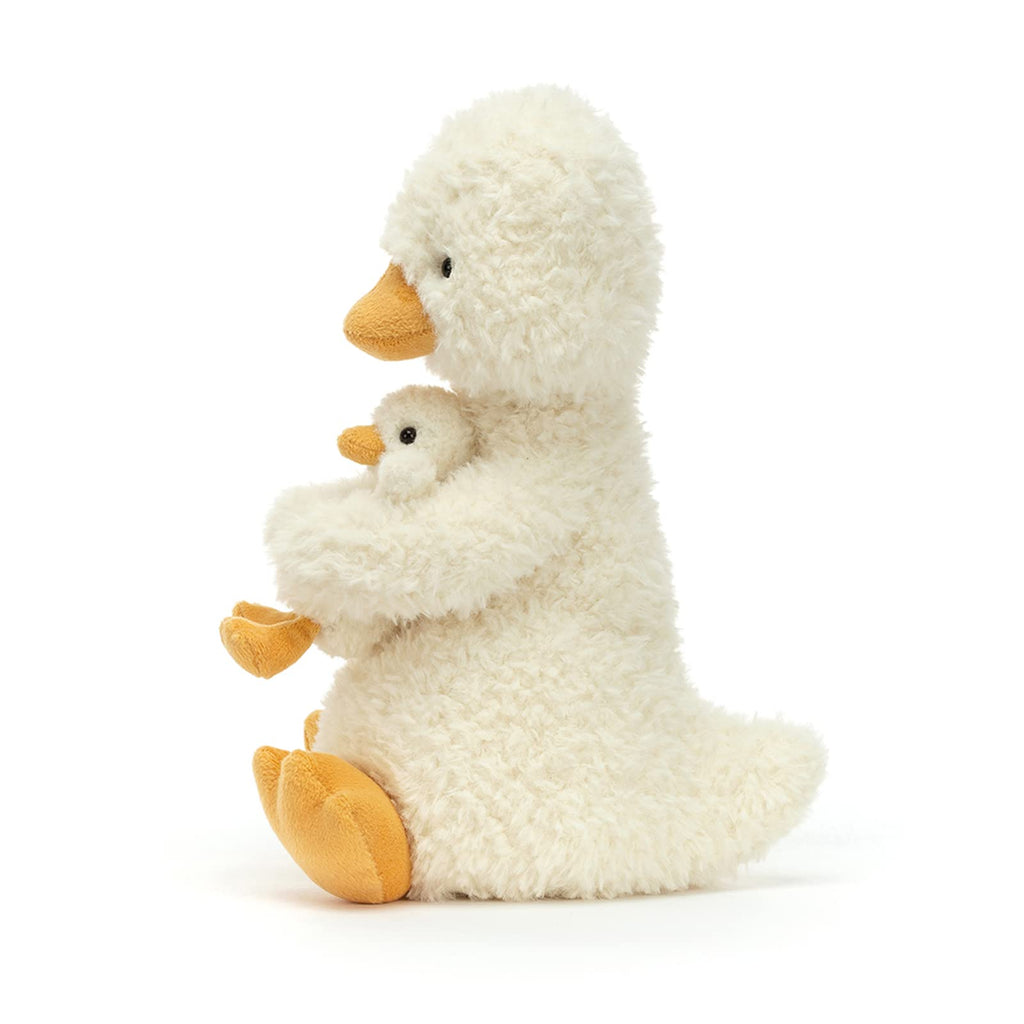 Jelly Cat Huddles Duck Plush Toy 10 Inch - Duck & Duckling Stuffed Gift
