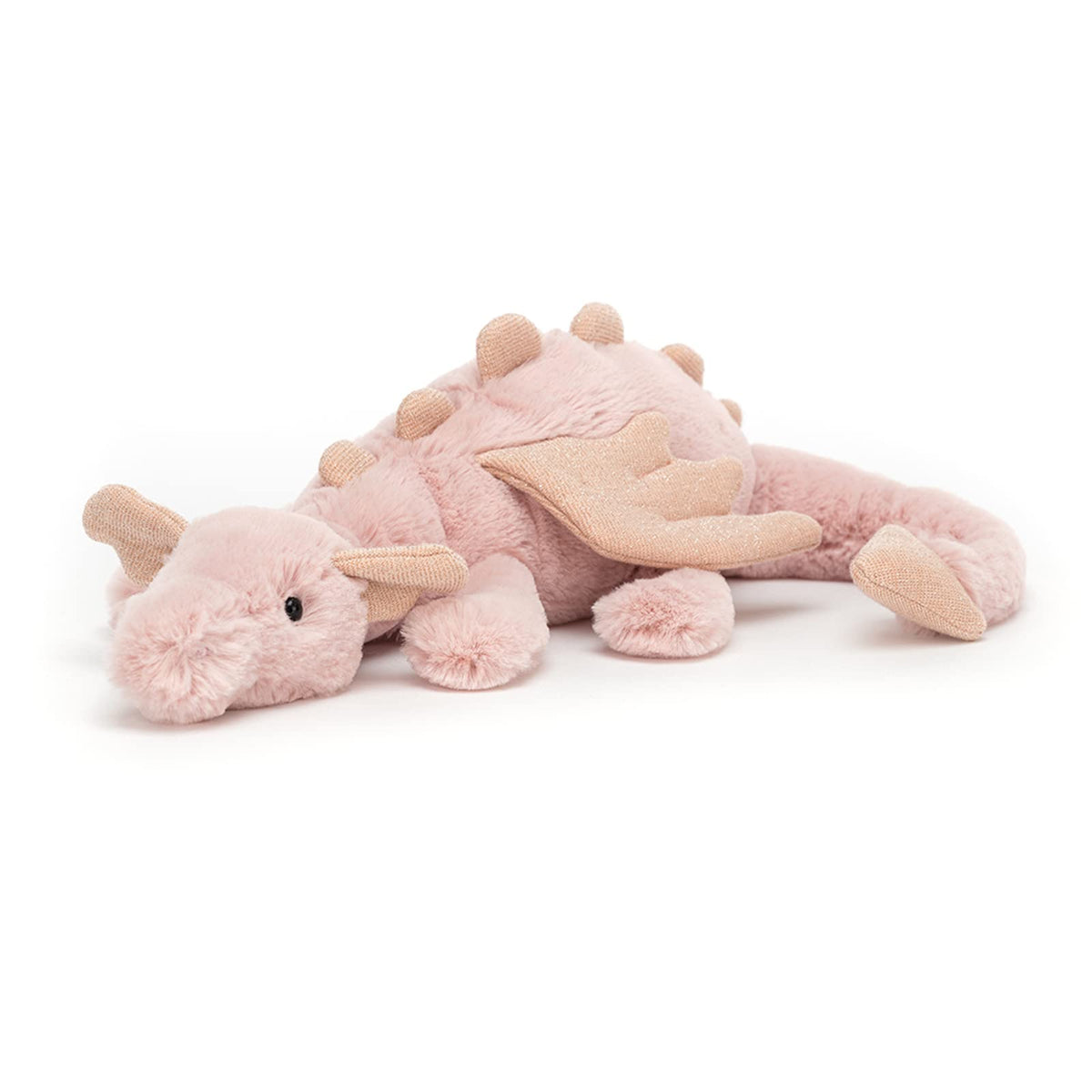 Jelly Cat Rose Dragon Plush Small Animal Toy - Little Size Kids Gift