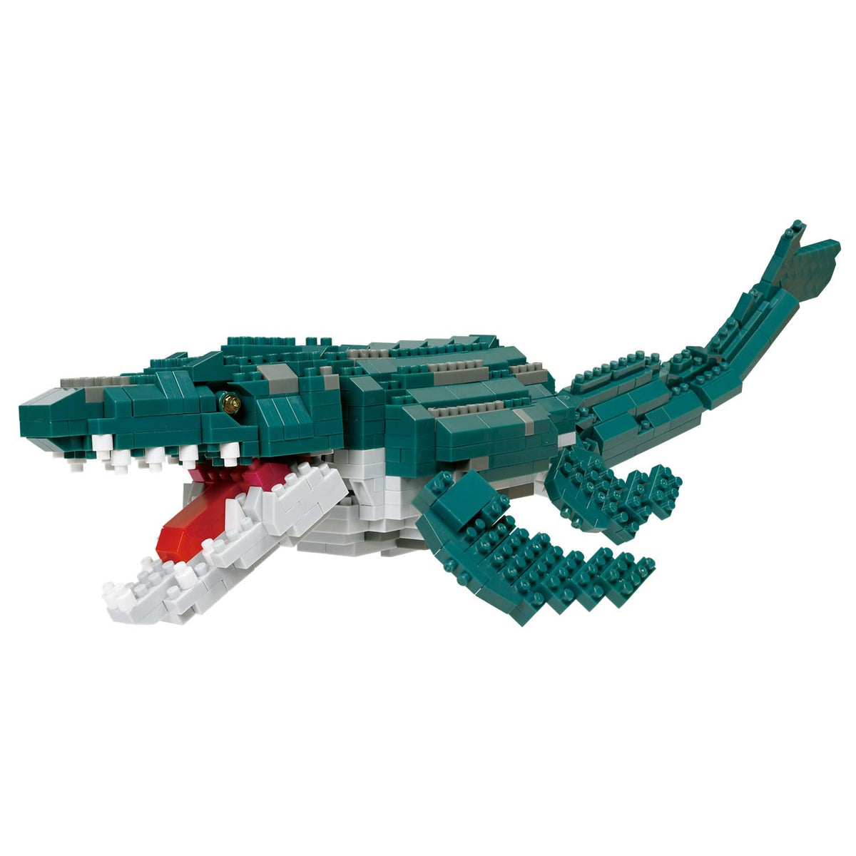 Nanoblock Dino Series: Mosasaurus Model 6.5x12.5x32cm NBM-053