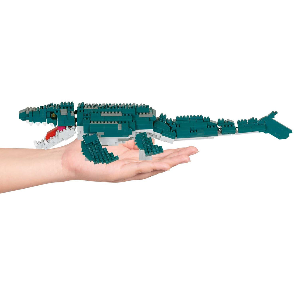 Nanoblock Dino Series: Mosasaurus Model 6.5x12.5x32cm NBM-053