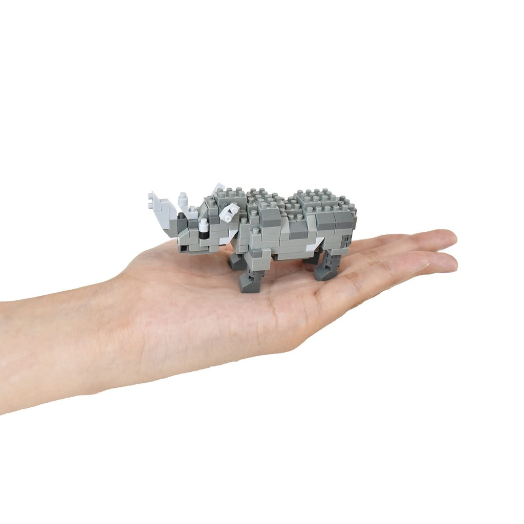 KAWADA Nbc-308 Nanoblock Rhinoceros