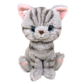 SUNLEMON Plush Doll Kitten American Shorthair Gray Size S Tjn