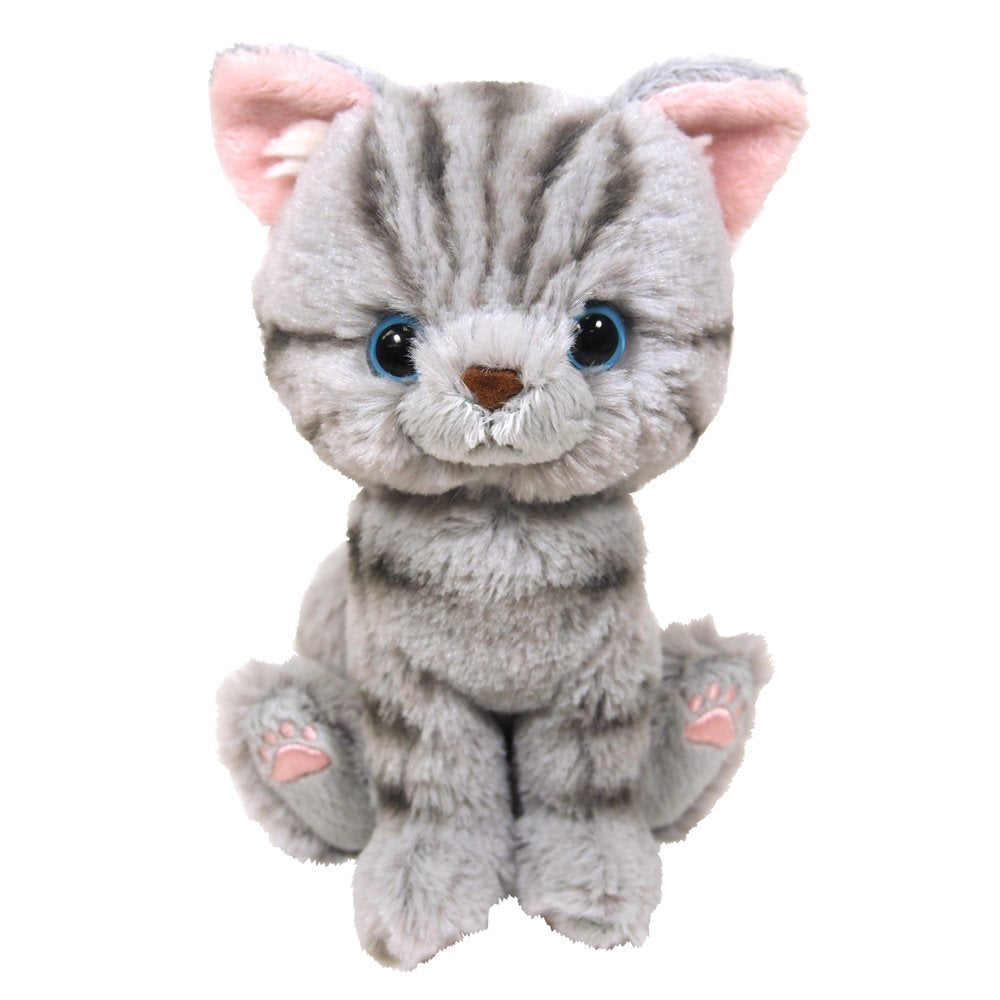 SUNLEMON Plush Doll Kitten American Shorthair Gray Size S Tjn