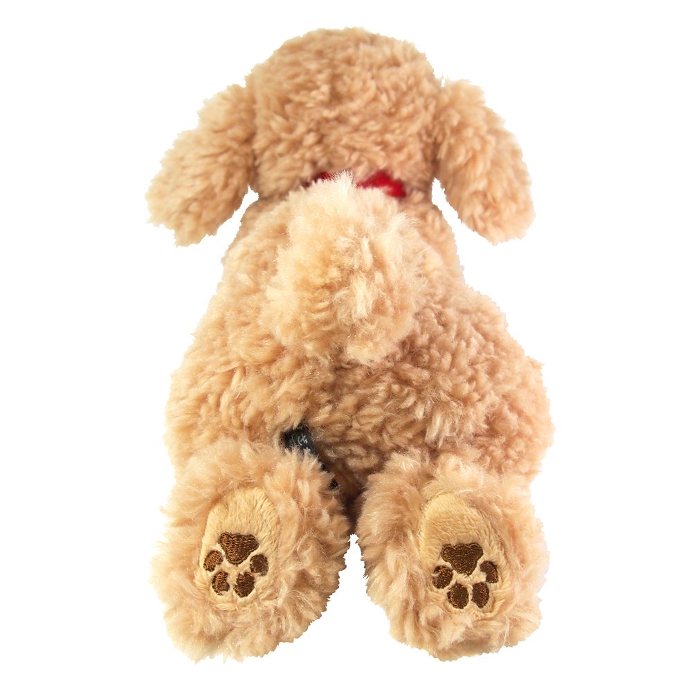 Sun Lemon Plush Doll Lap Dog Plush Hiza Wanko Toy Poodle Beige Tjn