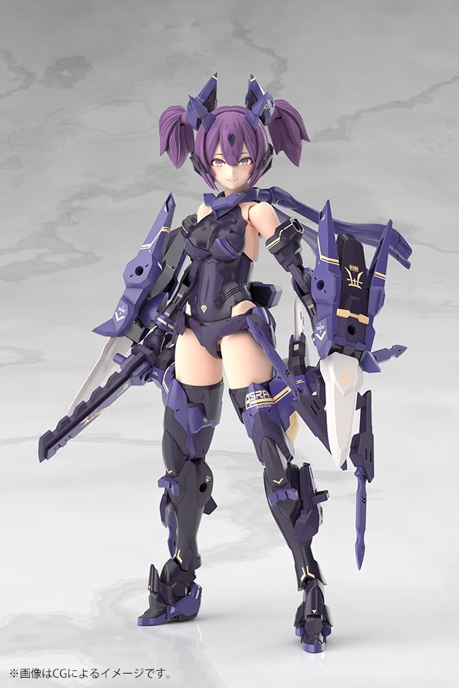 Kotobukiya Megami Device Asura Ninja Kagero 1/1 Scale Model 140mm Tall
