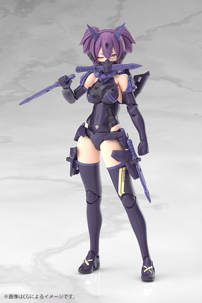 Kotobukiya Megami Device Asura Ninja Kagero 1/1 Scale Model 140mm Tall