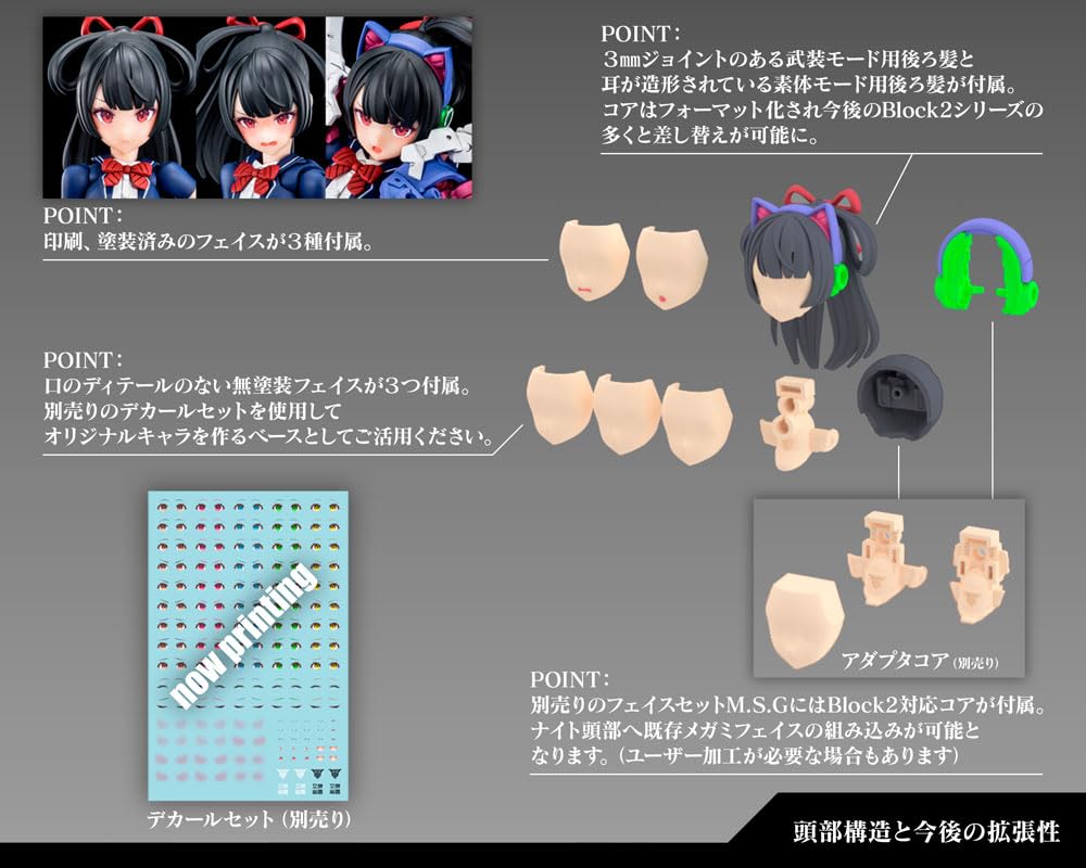 Kotobukiya Megami Device Buster Doll Knight 1/1 Scale 160mm Plastic Model