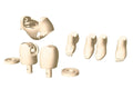 KOTOBUKIYA Megami Device M.S.G Modeling Support Goods 02 Bottoms Set Skin Color A