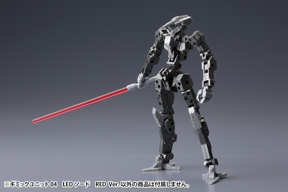 Kotobukiya MSG Gimmick Unit 04 Led Sword Red Ver. Plastic Model Parts Mg04 Model Kit