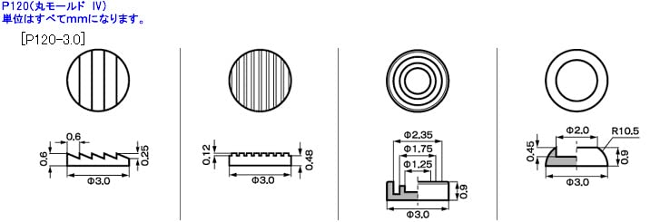 Kotobukiya P120 Round Mold IV - Non-Scale Plastic Modeling Support Unit