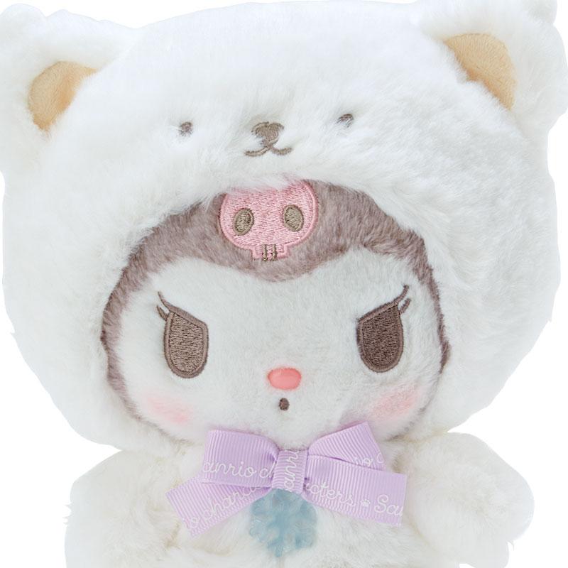 Sanrio  Kuromi Plush (Fluffy Snow Design)