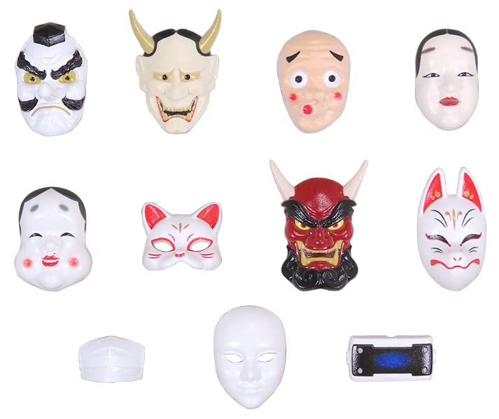 M.I.C. Pripla Japanese Painted Plastic Figure Mask Kit - Assembled Ready To Go