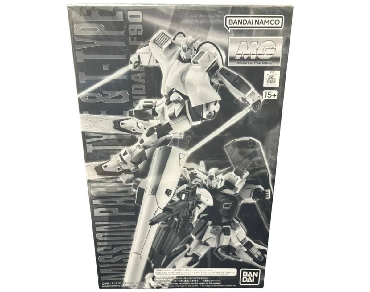 Bandai Spirits MG 1/100 Gundam F90 Mission Pack C and T Type Model Kits